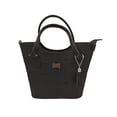 thumbnail image 1 of Bolsa de Mano FANA BOLSOS en Piel Vacuno Cincelada Wendy café, 1 of 3