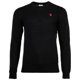 thumbnail image 1 of U.S. POLO ASSN. Jersey de punto para hombre - Cuello redondo, logotipo bordado, algodón Negro 3XL (XXX-Large), 1 of 3