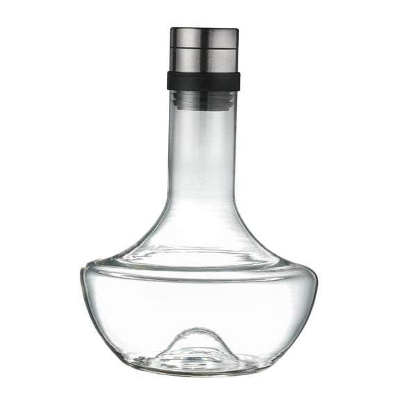 Red carafe decanter, Hand Blown Crystal Glass, Red Carafe, Accessories, Aerator with Wide Base, Gift - 1500ML