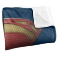 thumbnail image 3 of Superman Man of Steel Shield Officially Licensed Silky Touch Super Soft Throw Blanket 50' x 60', 3 of 6