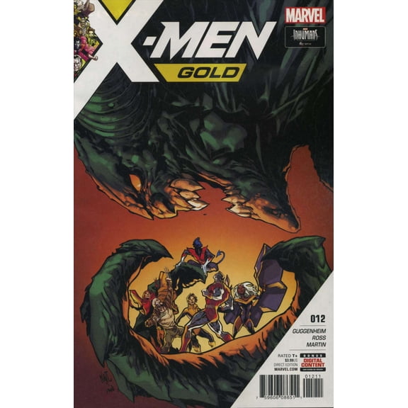 X-Men: Gold (2nd Series) #12 VF ; Marvel Comic Book
