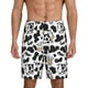 thumbnail image 1 of Fotbe Cow Pantalones Cortos de Pijama para Hombre, Ropa de Dormir, Pantalones de Pijama Cortos para Hombre-Small, 1 of 6