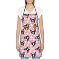 thumbnail image 3 of Pofeuu French Bulldog Print Aprons with Pockets, Cute Aprons for Kitchen, Cooking, Server, Barber, Chef Apron, 3 of 7