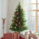 thumbnail image 4 of Árbol de Navidad Decoraciones Árbol de Navidad, Decoraciones de Bola de Navidad, Decoraciones de Árbol de Navidad de 6 Piezas, Bolas Colgantes de Árbol, Juego de Decoración de Bola de Navidad Multicol, 4 of 6