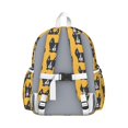 thumbnail image 3 of Boston Terrier Backpack for School,Cute School Bag,Schoolbag with Adjustable Shoulder Straps & Padded Back,13.4"x11"x4.7", 3 of 6