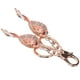 thumbnail image 4 of 2 llaveros con decoración de pez dorado y diamantes, colgante para coche, regalo pequeño y exquisito, color rosa, 4 of 5
