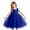 D09-Dark Blue, variant on RMGVDSD Toddler Girl Tutu Dress Girls Dresses Sleeveless Children Wedding Dress Flower Girl Dress Piano Performance Princess Dresses Sundress Cute Winter Clothes 4-5 Years
