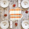 thumbnail image 6 of Plaid Harvest 2-Ply Napkins 24-ct. Disposable Decorative Paper Towel Fall Autumn Luncheon Napkins for Dinner Table Decoration Thanksgiving Wedding Party Supplies 3 Packs of 24 Bundle with Oggetto, 6 of 7