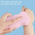 thumbnail image 6 of XMMSWDLA Exfoliating Bath Sponge, Spa Scrub Exfoliating, Bath Body Shower Sponge, Dead Skin Sponge Remover for Adult, Baby, Pregnant Women, 1 pcs, 6 of 6