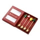 thumbnail image 2 of Cubiertos navideños BLESIY 4 piezas Cuchara Tenedor Acero Inoxidable, 2 of 8
