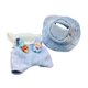 thumbnail image 5 of Ropa para muñecas de 5,91 pulgadas, ropa elegante, accesorios para muñecas de felpa, hazlo tú mismo con tu muñeca, linda camiseta y pantalones para Azul, 5 of 8