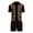 Black, variant on Men's 2 Piece Outfits Sets Vintage Knit Striped Button Down Polo Shirt & Shorts Sets Short Sleeve Polo Casual Beach Suits Blue L