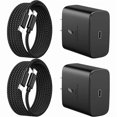 thumbnail image 1 of Chenchen 45W Super Fast Charger Type C Compatible with Samsung Galaxy, USB C Wall Charging for Samsung Galaxy S25/S25 Ultra/S25+/S24 Ultra/S24/S24+/S23/S22/S21/S20, Note 10 Plus (2 Pack), 1 of 1