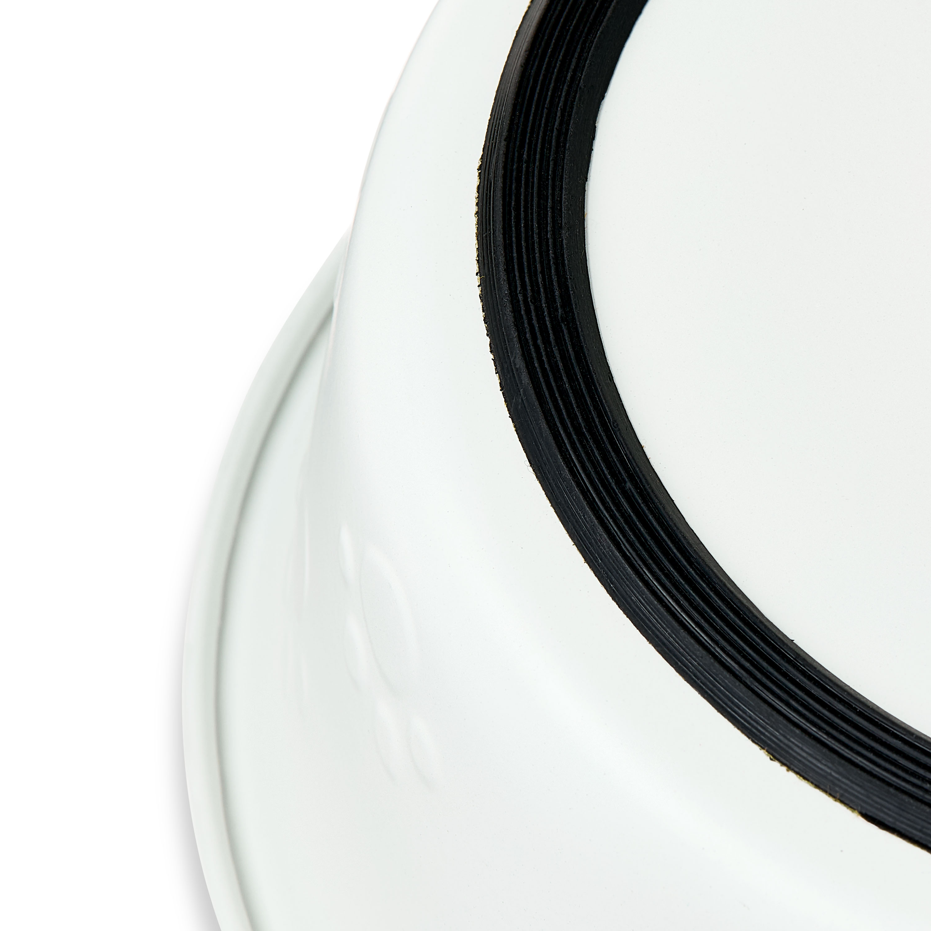 Vibrant Life Large Stainless Steel Embossed Dog Bowl, White Paws