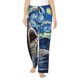 thumbnail image 1 of Fotbe Vintage Starry Sky Shark Pantalones de Pijama para Mujer, Pantalones de Dormir, Pantalones Pj con Cordón y Bolsillos-Medium, 1 of 6