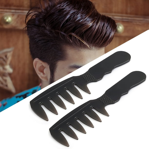 Herramientas para la Cabeza de Peinado de la Cabeza de Peinado para el Peinado de los Dientos Anchos de los Dientos Anchos del Peine de los Hombres.