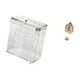thumbnail image 5 of Papelera De Cocina Con Tapa Y Escultura De Metal En Forma De Hoja, Adorno Creativo Nórdico Para Baño, Armario, Puerta, Mesa, Fiesta, Hogar., 5 of 8