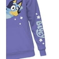 thumbnail image 2 of Bluey Hoodie Mens Moon And Stars Long Sleeve Graphic Print Pullover, 2 of 4