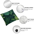 thumbnail image 6 of Acheng Short Plush Pillowcase Cushion 2-Piece Set White, 6 of 7