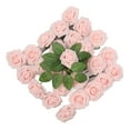 thumbnail image 4 of Fake Roses Flowers,25pcs Artificial Roses Light Rose Artificial Box Set Artificial Roses Stylish and Modern, 4 of 8