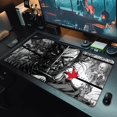 thumbnail image 1 of Alfombrilla de ratón de arte japonés samurái de gran tamaño, alfombrilla de ratón de goma Natural para ordenador de Gaming, alfombrilla de escritorio con borde de bloqueo para teclado LIUWENJING unisex, 1 of 2