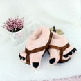 thumbnail image 3 of Funny Unisex Winter Indoor Big Toes Feet Warm Plush Slippers - Free Size (Random Color), 3 of 8
