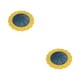 thumbnail image 4 of Cubierta de drenaje de piso de silicona Advancent 2piezas Azul Amarillo, 4 of 6