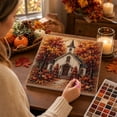 thumbnail image 4 of Autumn Pearl Painting Kit, Woodland Friends Art Kit, Rich Fall Style Pearl PaintingArt Set, DIY Autumn Harvest Pumpkin Pearl Diamond Art kit, Seasonal Home Decor, Gift for Adults & Craft Lovers, 4 of 7