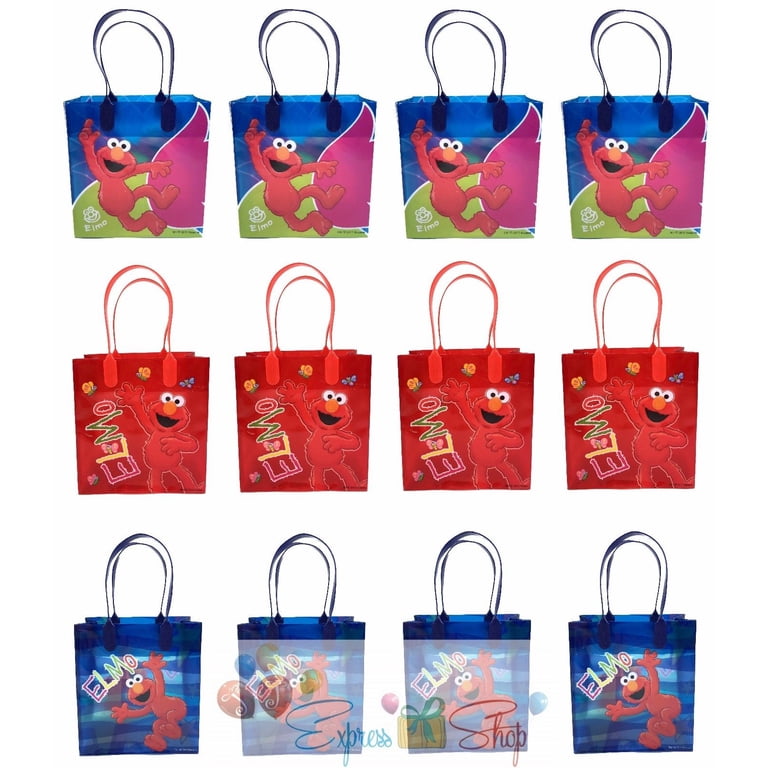 Sesame Street Elmo Birthday Decorations - 12 Authentic, Licensed