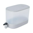thumbnail image 3 of Dispensador de bebidas para refrigerador de 4L con espiga a prueba de fugas, jarra dispensadora de bebidas para jugo y bebidas frías para fiesta Blanco, 3 of 9