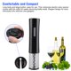 thumbnail image 4 of Abridor de vino eléctrico, abridor de vino automático duradero con cortador de papel de aluminio, abridor de botellas de vino portátil recargable, regalo perfecto para entusiastas del vino en casa o, 4 of 8