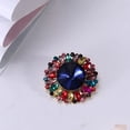thumbnail image 3 of Kkkded Broche Épingle Électroplaquée Géométrique Fleur - en Forme de Rouille - Badge Broche Résistant, 3 of 7