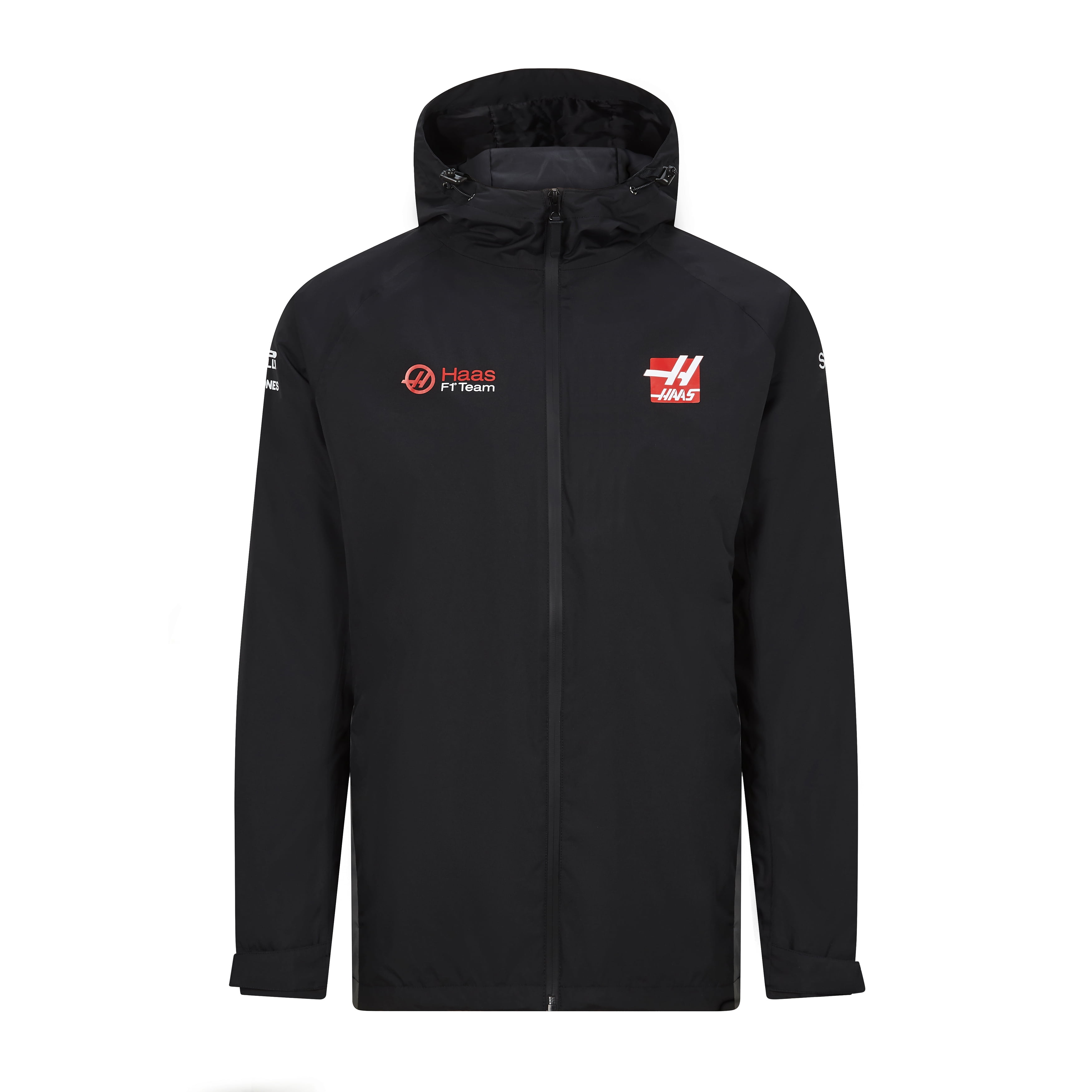 Haas Racing F1 2020 Mens Team Rainjacket Black