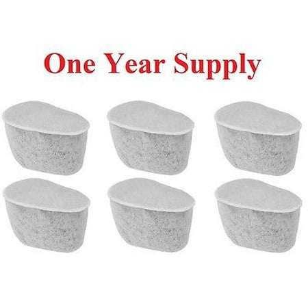 - Charcoal Water Filters for Krups Coffeemakers, Set of 6 (One Year Supply) F47200