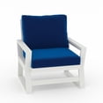 thumbnail image 2 of LuXeo Malibu HDPE Deep Seating Chair- White, 2 of 5