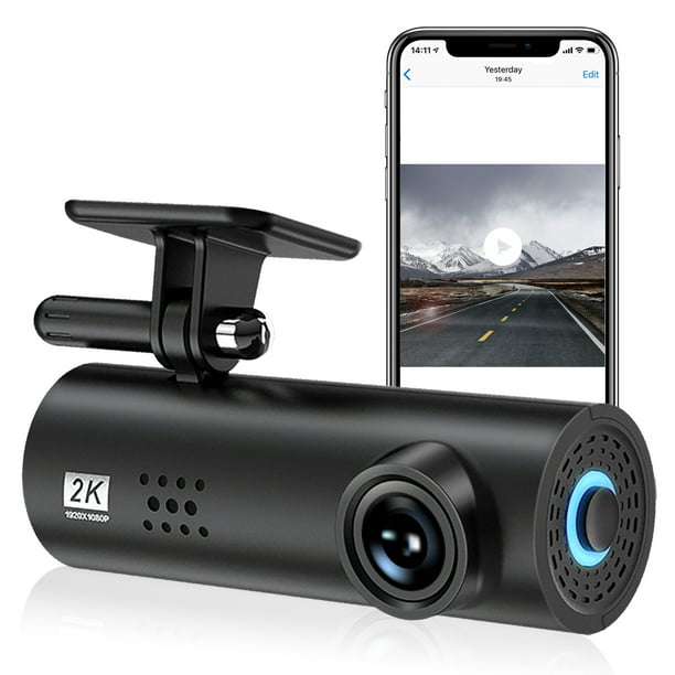 WiFi Car Cam - TSV 1080P Full HD Car Dash Cam Drive Recorder with 170° Wide Angle, Night Vision, Motion Detection, WDR, Loop Recording, Parking Monitor, App-viewing - Walmart.com - Walmart.com