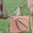 thumbnail image 1 of Bolsa de Hombro Macarena Gran Capacidad Nailon Portátil Impermeable Para Raqueta Transporte Rosado, 1 of 8