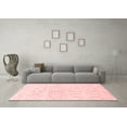 thumbnail image 3 of Ahgly Company Indoor Rectangle Solid Red Modern Area Rugs, 5' x 8', 3 of 4