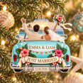 Personalized Coastal Wedding Ornament for Newlyweds - Walmart.com