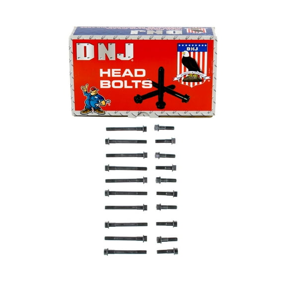 DNJ HBK1144 Head Bolt Kits Set Fits Cars & Trucks 94-03 Dodge Jeep 5.2L OHV