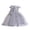 Grey, variant on CPNG Girls' Luxe Off-the-Shoulder Flower Girl Dress – Oversized Satin Bow, Intricate Embroidery & Tulle Ball Gown Skirt with Satin Trim for Weddings & Special Occasions