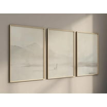 Jesus Leaves The 99 Sheep Wall Art The Lost Sheep Wall Decor Jesus Lamb Canvas Wall Art Shepherd Christian Painting Christ God Poster Bible Religious Pictures for Living Room（Only canvas）