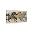 thumbnail image 4 of Canvas Wall Art - Sasha 'Dancing Horses' Wall Art for Living Room, Bedroom, or Office Décor by Trademark Fine Art - 19 x 10 Inches, 4 of 4