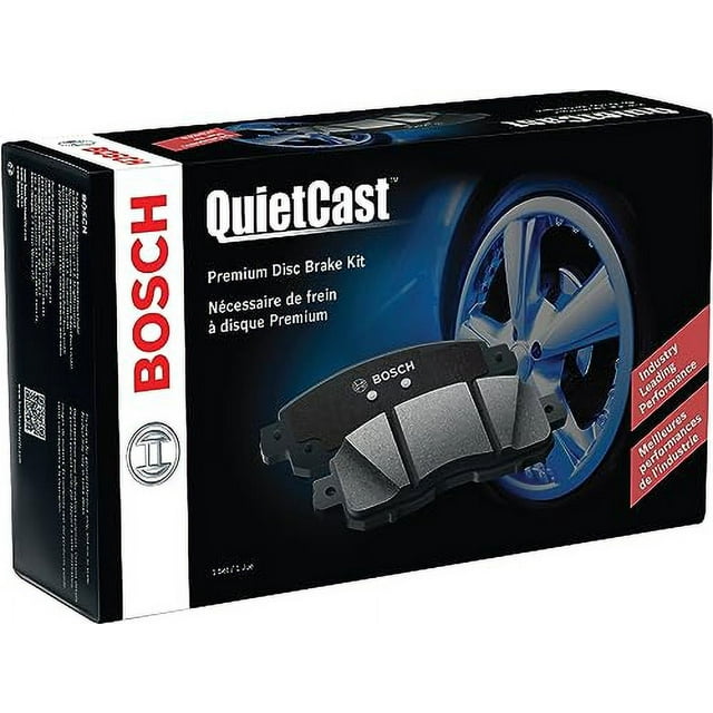 BOSCH BP1554 QuietCast Premium Semi-Metallic Disc Brake Pad Set - Compatible with Select Mini Cooper Countryman, Cooper Paceman; REAR