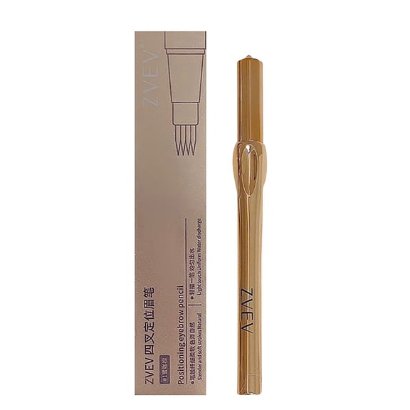 Micro Brow Pencil, Eyebrow Pen, Eyebrow Four Forked Water Eyebrow Pen Four Forked Liquid Eyebrow Pen Waterproofs Sweat Resistants Long-lasting Non Fading And Non Smudging