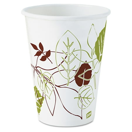 Dixie Pathways Polylined Hot Paper Cups, 12 oz, 1000 count