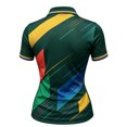 thumbnail image 4 of Pickleball Golf Shirts for Women Workout Athletic Tennis Golf Shirts Quick Dry Breathable Button Collared Pickleball Printed Polos for Women Army Green XXL, 4 of 4