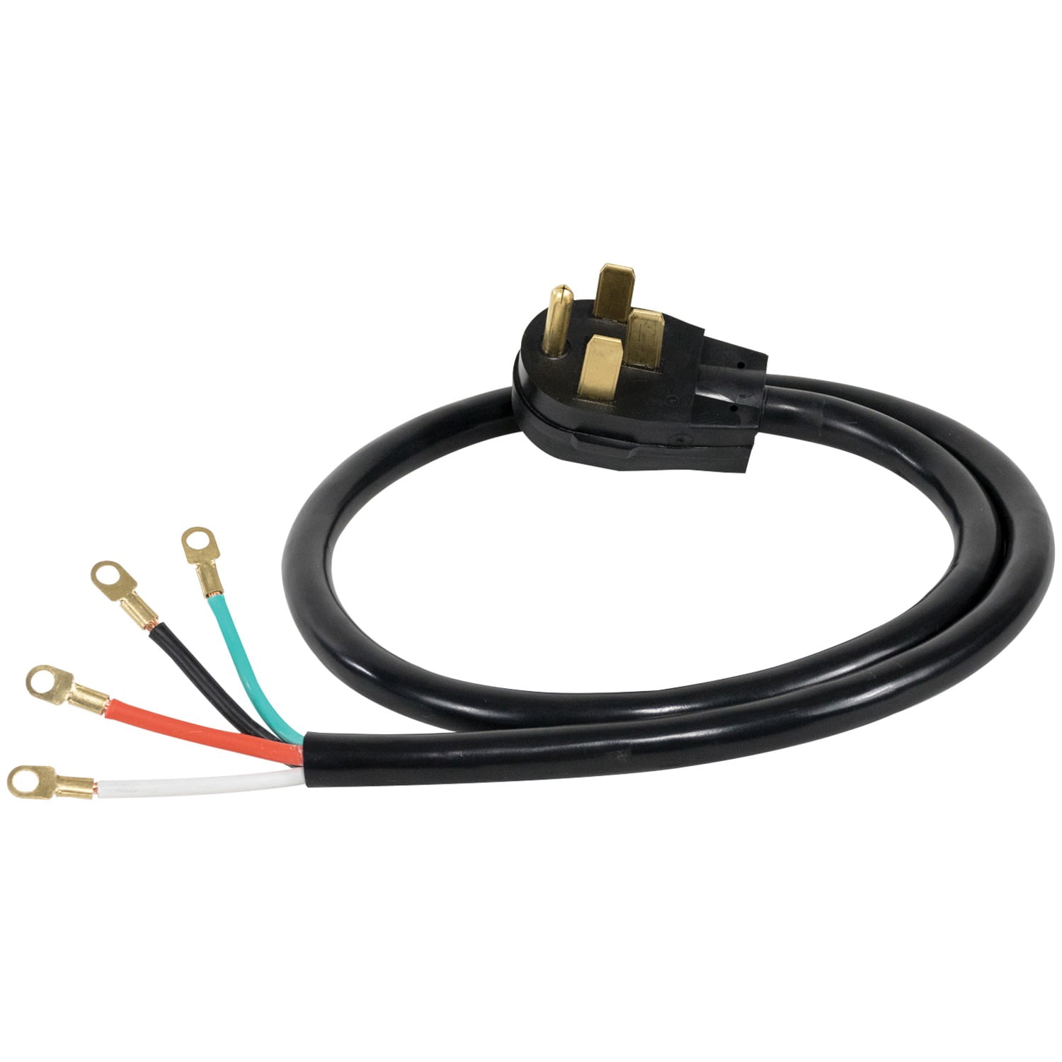 90-2062 4-Wire Closed-Eyelet 40-Amp Range Cord, 5ft
