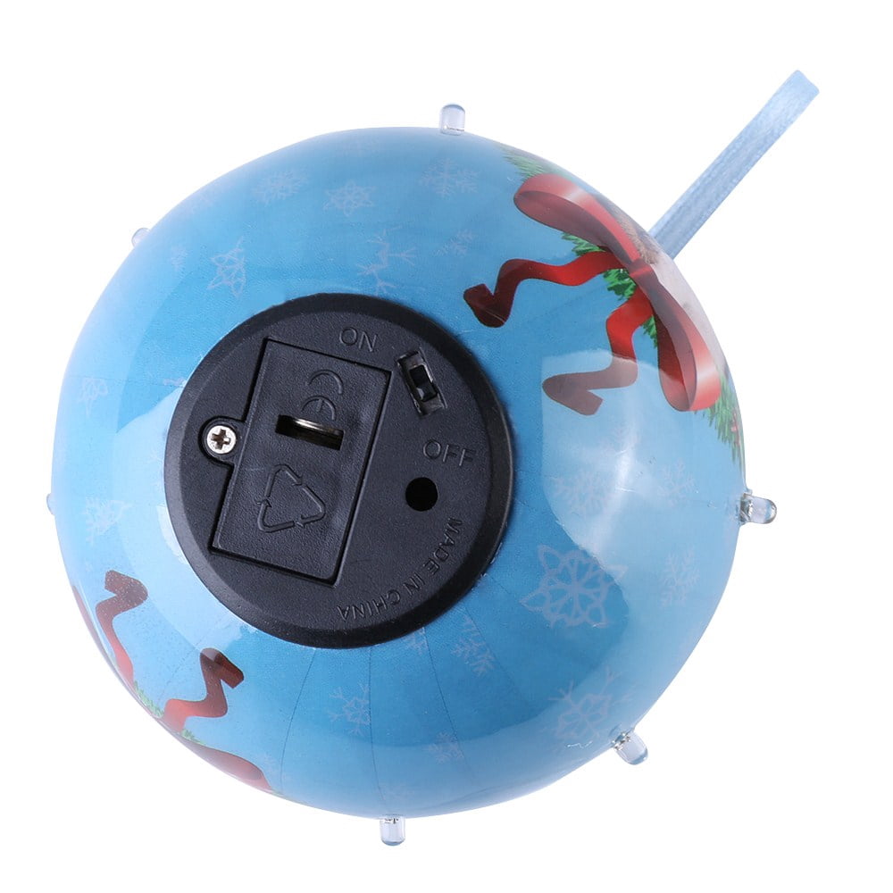 Dog Collection Twinkling Lights Christmas Ball Indoor Decorative Ornament