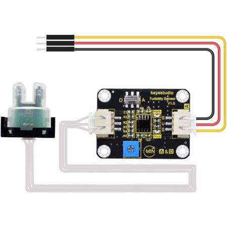 Turbidity Module V1 for Arduino,Water Quality Monitor Particles Water/Liquid Turbidity Level Tester